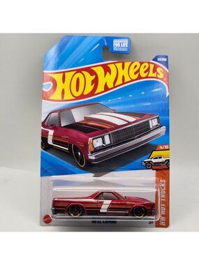 Hot Wheels 80 El Camino Red HW Hot Trucks 4/10 43/250